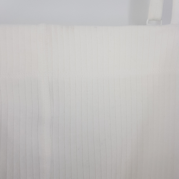 NWT Free People Marissa Ribbed Ivory Bodysuit XS - Picture 5 of 10